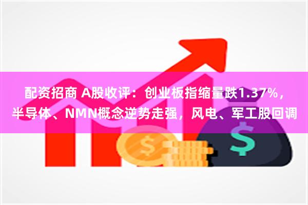 配资招商 A股收评：创业板指缩量跌1.37%，半导体、NMN概念逆势走强，风电、军工股回调