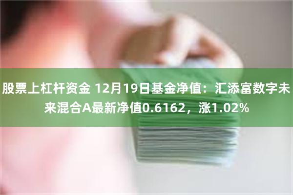 股票上杠杆资金 12月19日基金净值：汇添富数字未来混合A最新净值0.6162，涨1.02%